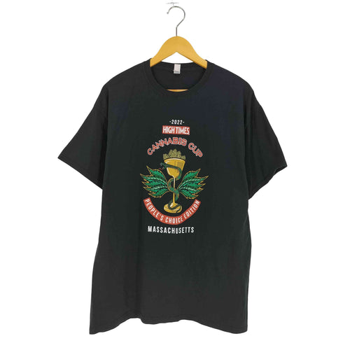 ジャージーズ JERZEES 2022 HIGH TIMES CANNABIS CUP プリント Tシャツ メンズ import:XL