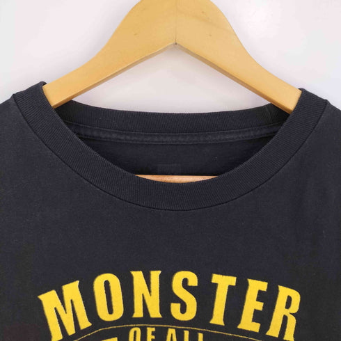 MONSTER OF ALL ワールドプロレスリング プリント Tシャツ メンズ XXL