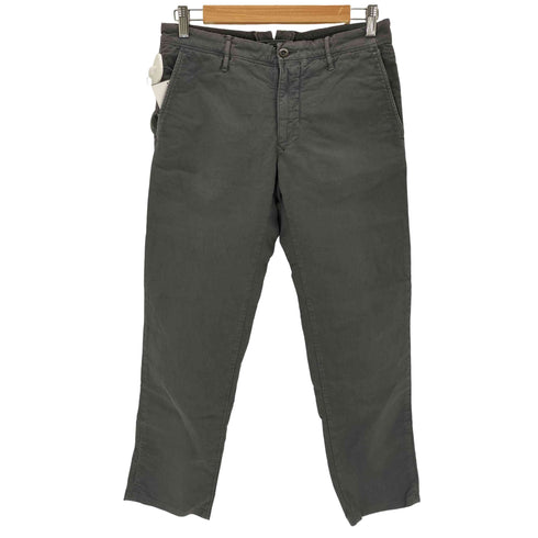 インコテックス INCOTEX SLIM FIT 製品染めスラックパンツ メンズ 31