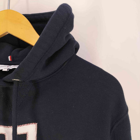 トミーヒルフィガー TOMMY HILFIGER ロゴパッチ クロップドパーカー レディース import:XS