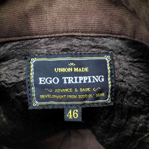 エゴトリッピング EGO TRIPPING L/S シャツ ボックスシルエット メンズ 46