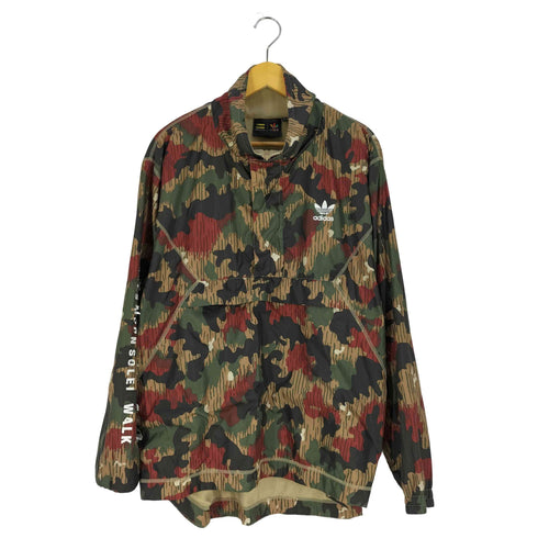 アディダスオリジナルス adidas Originals ×Pharrell Williams Hu Hiking Half Zip Windbreaker ハイキング ハーフジップ ウィンドブレーカー メンズ import:L