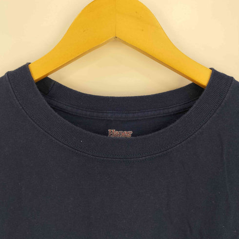 ヘインズ Hanes J&M TACKLE 両面プリント ポケットTシャツ メンズ 2XL