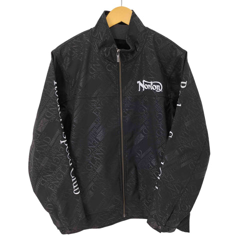 ノートン NORTON 総柄トラックジャケット メンズ import:L