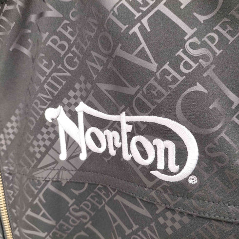 ノートン NORTON 総柄トラックジャケット メンズ import:L