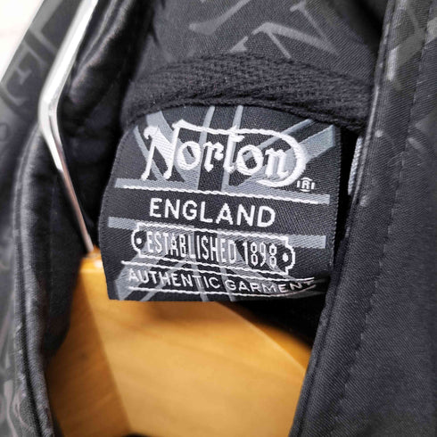 ノートン NORTON 総柄トラックジャケット メンズ import:L
