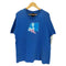 ステューシー Stussy OLD 90s USA製 紺タグ ガールプリント 4大都市 クルーネックTシャツ メンズ import:XL