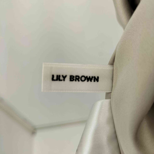 リリーブラウン Lily Brown コルセットディテールチュールロングスカート レディース JPN:1