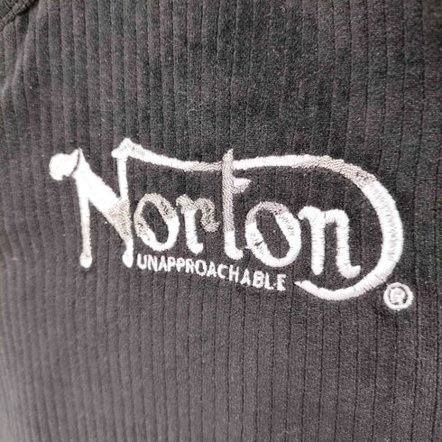 ノートン NORTON 刺繍デザイン L/S Vネックトップス メンズ import:L