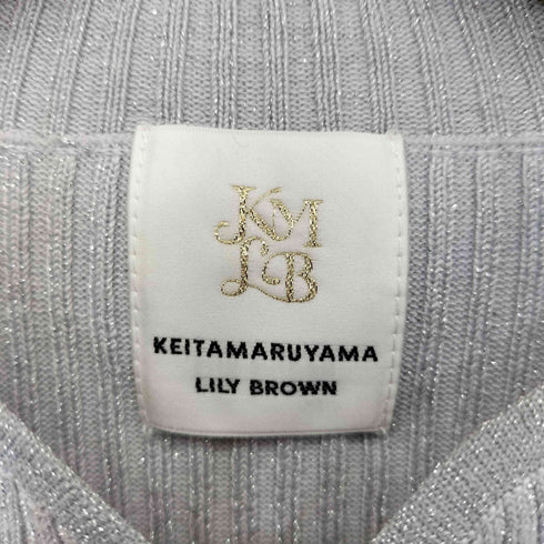 リリーブラウン Lily Brown チャイナニットトップス レディース ONE SIZE