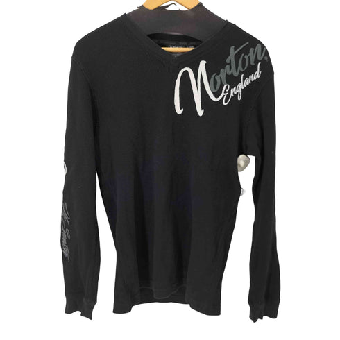 ノートン NORTON 刺繍デザイン L/S ワッフルTシャツ メンズ import:L