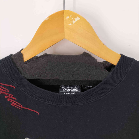 ノートン NORTON 刺繍デザイン L/S Tシャツ メンズ import:L