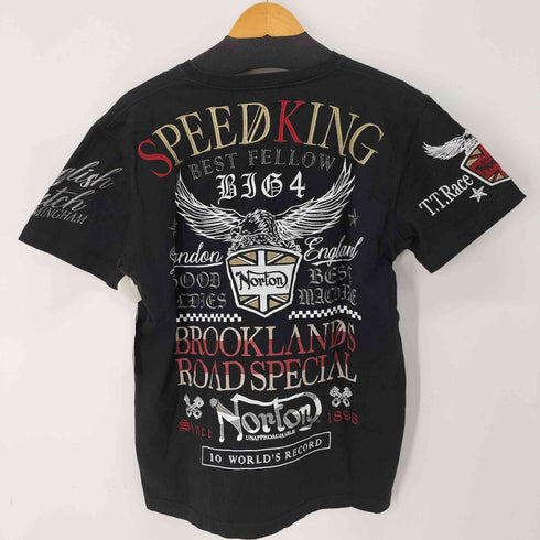 ノートン NORTON 刺繍デザイン S/S Tシャツ メンズ import:L