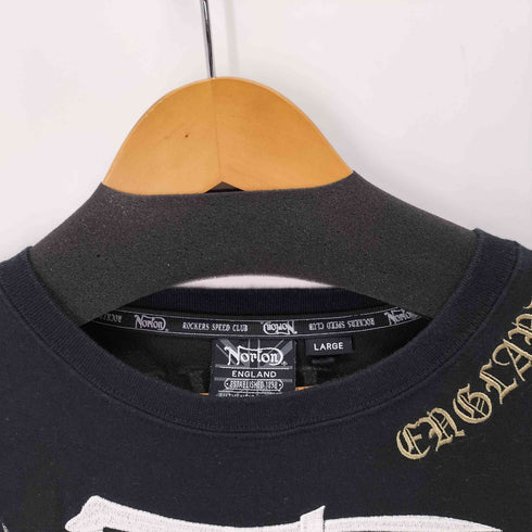 ノートン NORTON 刺繍デザイン S/S Tシャツ メンズ import:L