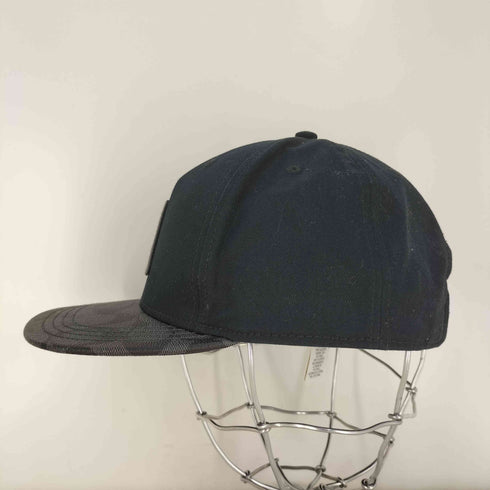 コーチ COACH Flat Brim Hat フラットブリム ハット ロゴパッチ バイザーシグネチャー キャップ メンズ ONE SIZE