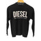ディーゼル DIESEL フロントロゴ L/S アクリル紺ウールニット レディース