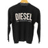 ディーゼル DIESEL フロントロゴ L/S アクリル紺ウールニット レディース
