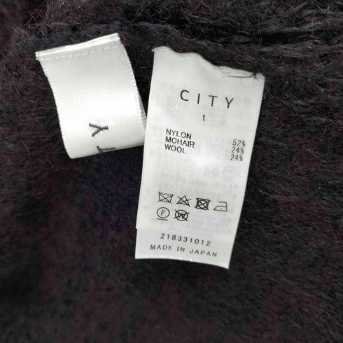 ステュディオスシティ STUDIOUS CITY SHAGGY KNIT CD レディース JPN:1