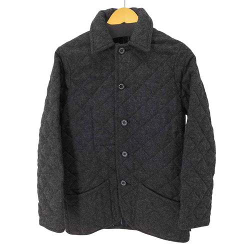 トラディショナルウェザーウェア Traditional Weatherwear キルティングウールステンカラーコート レディース