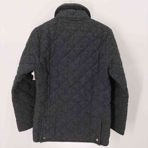 トラディショナルウェザーウェア Traditional Weatherwear キルティングウールステンカラーコート レディース
