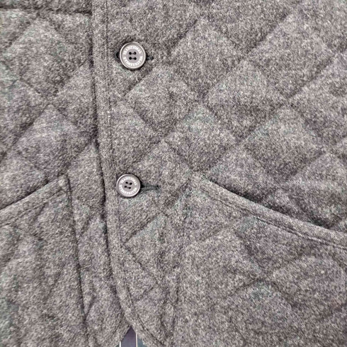 トラディショナルウェザーウェア Traditional Weatherwear キルティングウールステンカラーコート レディース