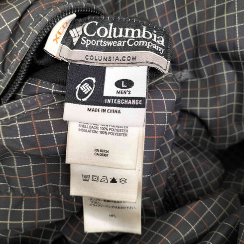 コロンビア Columbia PRIMALOFT 裾ドローコード リバーシブル キルティング 中綿ジャケット メンズ JPN:L