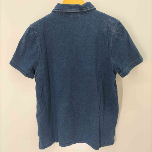 ブルックスブラザーズ BROOKS BROTHERS ワンポイント刺繍 S/Sデニムポロシャツ メンズ import:M