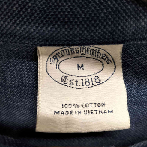 ブルックスブラザーズ BROOKS BROTHERS ワンポイント刺繍 S/Sデニムポロシャツ メンズ import:M