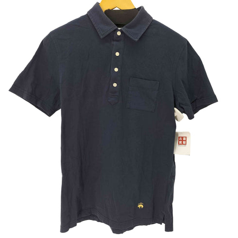 ブルックスブラザーズ BROOKS BROTHERS ワンポイントロゴ S/S ポロシャツ メンズ import:M