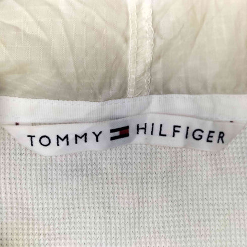 トミーヒルフィガー TOMMY HILFIGER ナイロン ジップアップ フード ベスト レディース import:XL