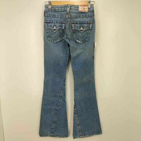 トゥルーレリジョン TRUE RELIGION USA製 セミフレア デニムパンツ Y2K レディース US:24