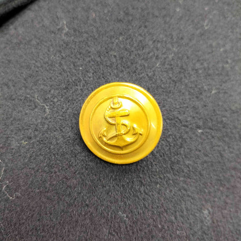 ユーエスネイビー U.S.NAVY 70S 金ボタンウールピーコート メンズ