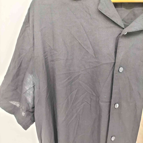 アクシスト AXIST 90S シルク S/S オープンカラー シャツ メンズ import:L