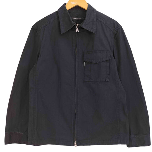 カルバンクラインジーンズ Calvin Klein Jeans ワンポケット ボックスシルエット ダブルジップジャケット メンズ L