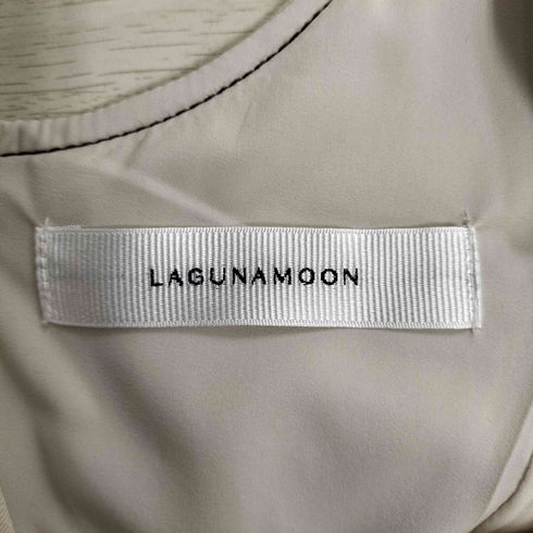 ラグナムーン LAGUNAMOON バイカラーステッチジャンパースカート レディース JPN:S