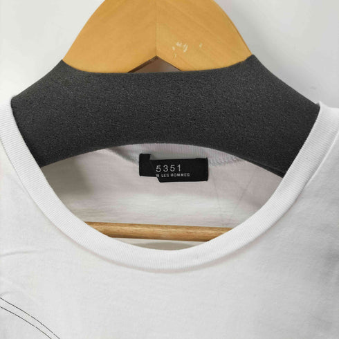 ゴーサンゴーイチプールオム 5351 POUR LES HOMMES ダイヤモンドTシャツ メンズ JPN:44