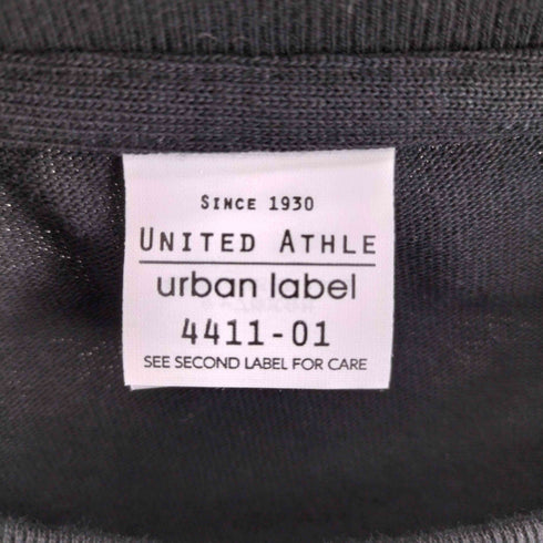 ユナイテッドアスレ UNITED ATHLE 笑い男 アニメプリント クルーネックTシャツ メンズ JPN:M