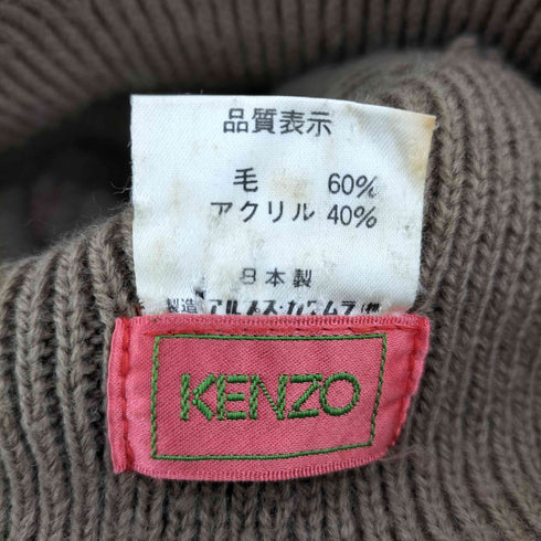 ケンゾー KENZO ニット バケットハット レディース