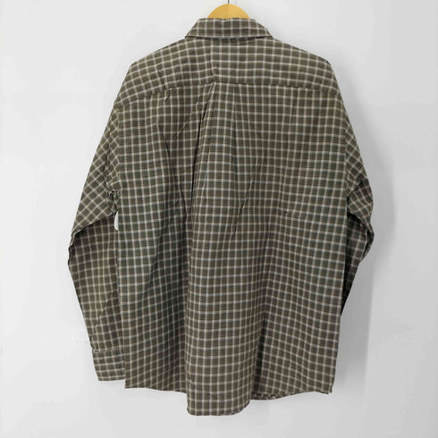 エディーバウアー Eddie Bauer 00s チェック柄 ボタンダウン 長袖シャツ メンズ import:XL