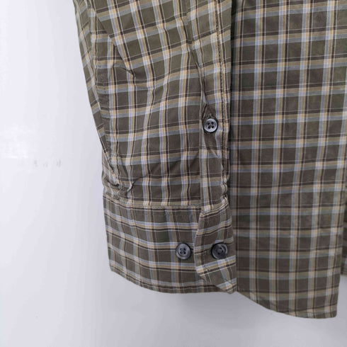エディーバウアー Eddie Bauer 00s チェック柄 ボタンダウン 長袖シャツ メンズ import:XL