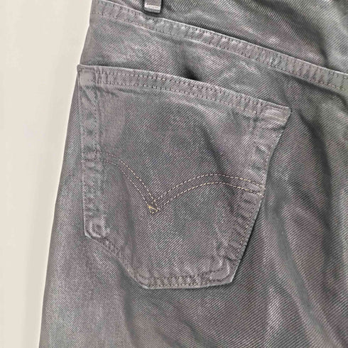 リーバイス Levis 後染めコーティング ボタン裏511 ジップフライデニムパンツ メンズ