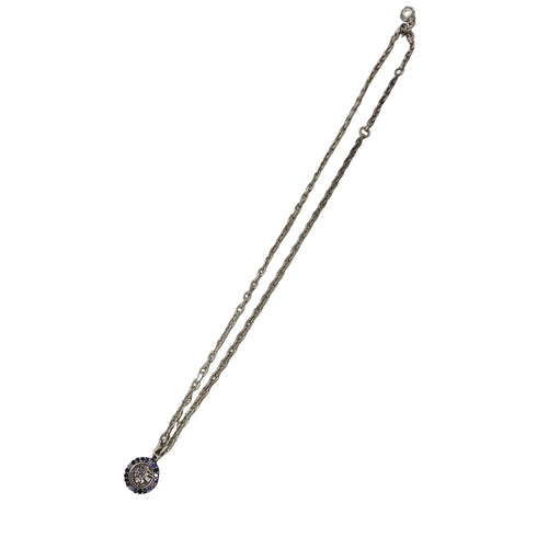 アクアシルバー AQUA SILVER SIX PENCE 6ペンスコインチェーンネックレス 925刻印 メンズ