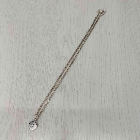 アクアシルバー AQUA SILVER SIX PENCE 6ペンスコインチェーンネックレス 925刻印 メンズ