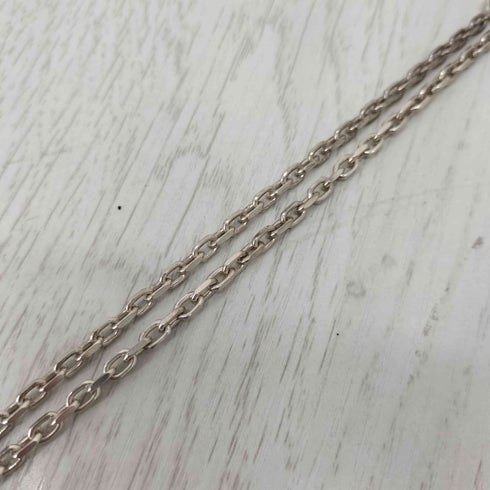 アクアシルバー AQUA SILVER SIX PENCE 6ペンスコインチェーンネックレス 925刻印 メンズ