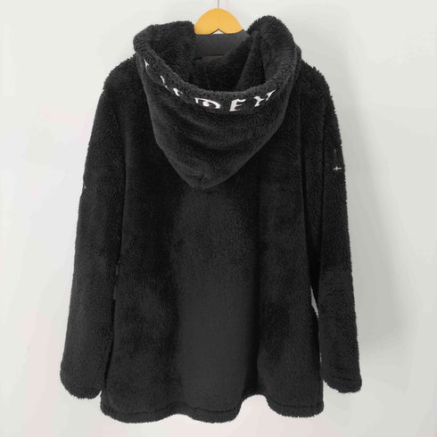 ケリークロージング KRY CLOTHING フード付きブラックフリースパーカー レディース