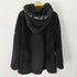 ケリークロージング KRY CLOTHING フード付きブラックフリースパーカー レディース