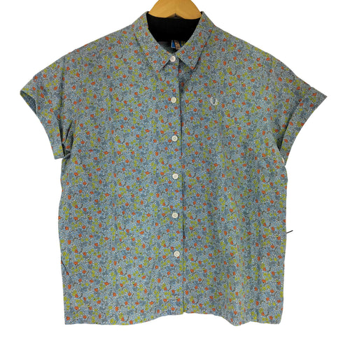 フレッドペリー FRED PERRY S/S 花柄シャツ レディース 10