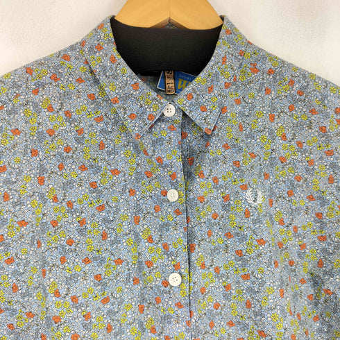 フレッドペリー FRED PERRY S/S 花柄シャツ レディース 10