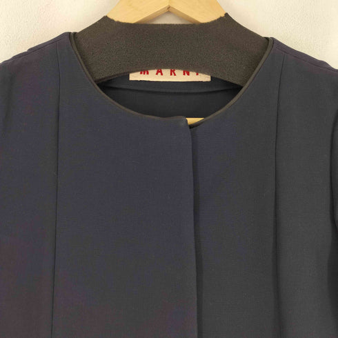 マルニ MARNI ハーフスリーブノーカラージャケット レディース 40
