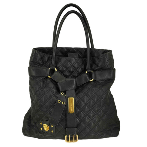 マークジェイコブス MARC JACOBS レザー キルティング トートバッグ レディース